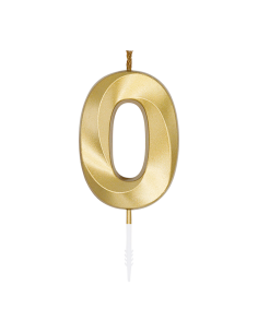 Glamour Kaars Nummer 0 - Goud