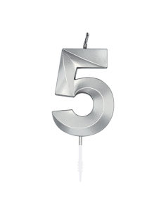 Glamour Kaars Nummer 5 - Zilver