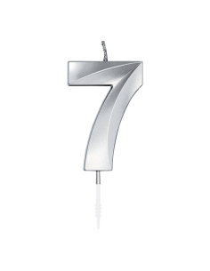 Glamour Kaars Nummer 7 - Zilver