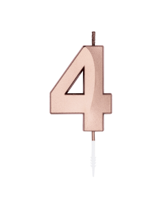 Glamour Kaars Nummer 4 - Rosé Goud