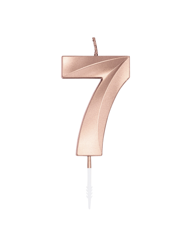 Glamour Kaars Nummer 7 - Rosé Goud