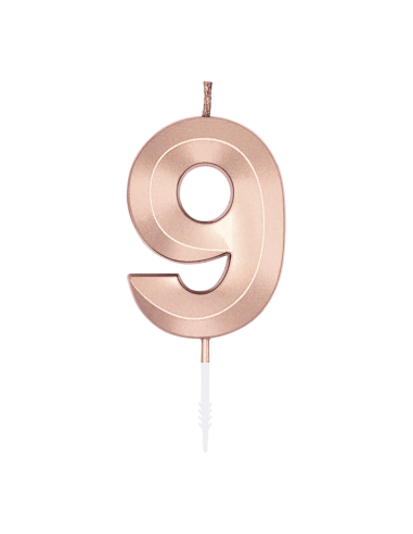 Glamour Kaars Nummer 9 - Rosé Goud