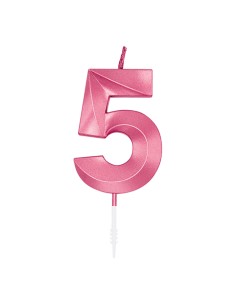 Glamour Kaars Roze - Nummer 5