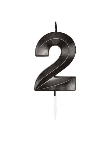 Glamour Kaars Zwart - Nummer 2