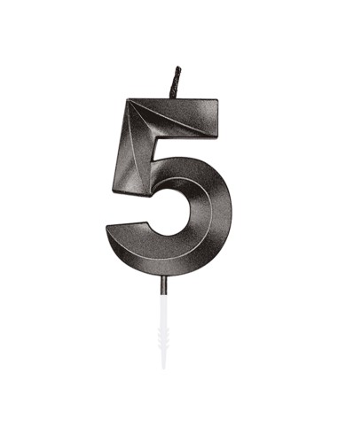 Glamour Kaars Zwart - Nummer 5