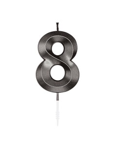 Glamour Kaars Zwart - Nummer 8