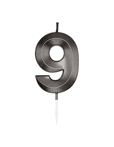 Glamour Kaars Zwart - Nummer 9