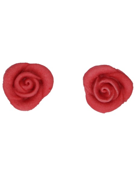 FunCakes Fondant Decoratie Rozen Rood -6st-