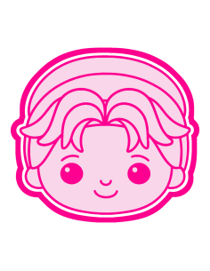 3D Uitsteker op Maat: K-Pop Demon Hunters Abby Hoofd