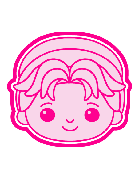 3D Uitsteker op Maat: K-Pop Demon Hunters Abby Hoofd