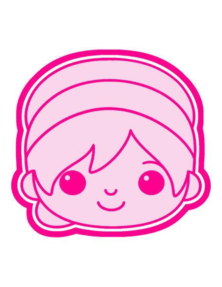 3D Uitsteker op Maat: K-Pop Demon Hunters Baby Hoofd