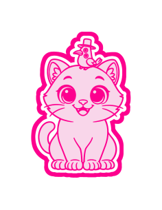 3D Uitsteker op Maat: K-Pop Demon Hunters Derpie Cat&Magpie