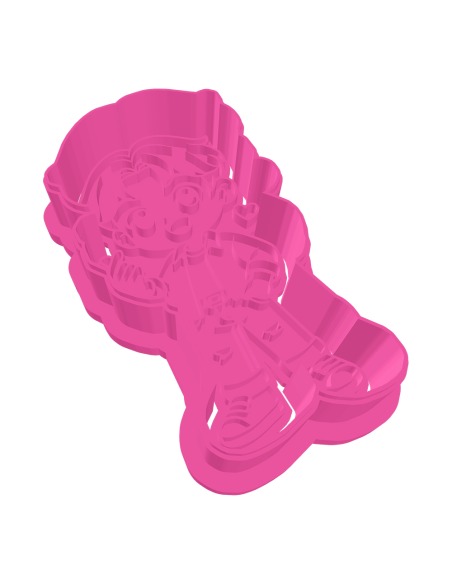 3D Uitsteker op Maat: K-Pop Demon Hunters Jino met Stempel