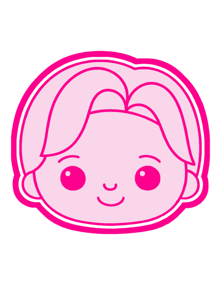 3D Uitsteker op Maat: K-Pop Demon Hunters Jino Hoofd