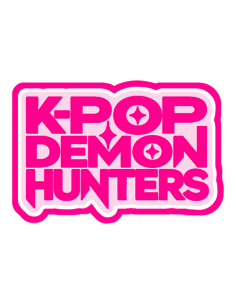 3D Uitsteker op Maat: K-Pop Demon Hunters Logo met Stempel