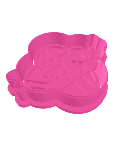 3D Uitsteker op Maat: K-Pop Demon Hunters Huntrix Logo