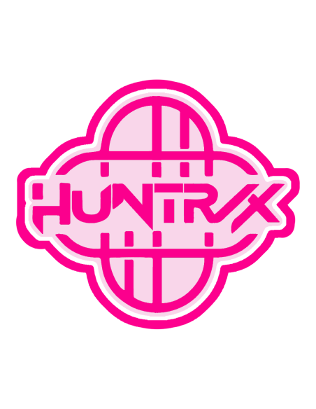 3D Uitsteker op Maat: K-Pop Demon Hunters Huntrix Logo
