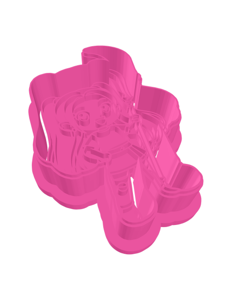 3D Uitsteker op Maat: K-Pop Demon Hunters Mira met Stempel