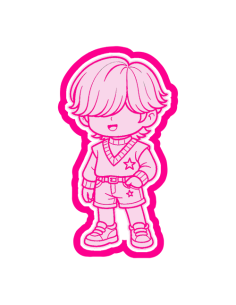 3D Uitsteker op Maat: K-Pop Demon Hunters Mystery met Stempe