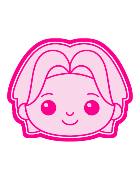 3D Uitsteker op Maat: K-Pop Demon Hunters Romance Hoofd