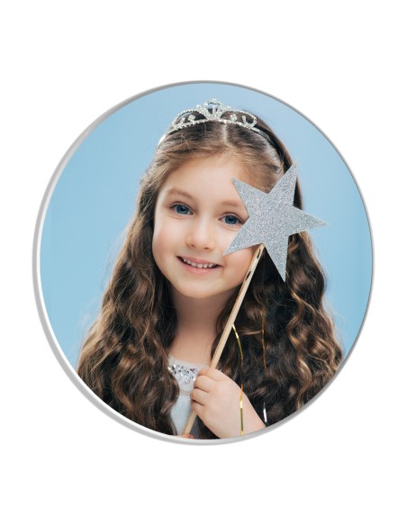 Full Colour Taarttopper Front Eigen Foto: Rond - 10 cm