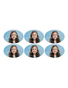 Full Colour Cupcaketoppers Front Eigen Foto: Ovaal 2 - 5 cm