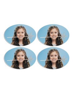 Full Colour Cupcaketoppers Front Eigen Foto: Ovaal 2 - 6 cm