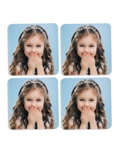 Full Colour Cupcaketoppers Front Eigen Foto: Vierkant 6 cm