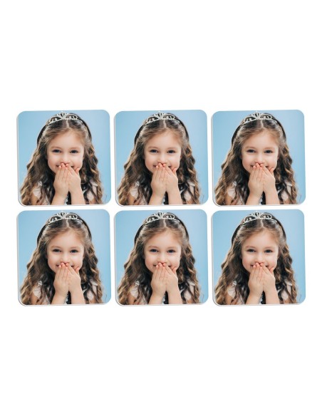 Full Colour Cupcaketoppers Front Eigen Foto: Vierkant 5 cm