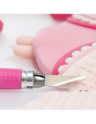Decora Modelling Tool Cutter with Soft Grip Handle