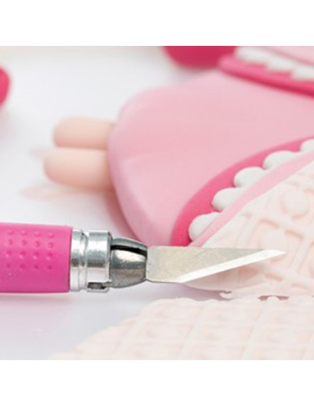 Decora Modelling Tool Cutter with Soft Grip Handle