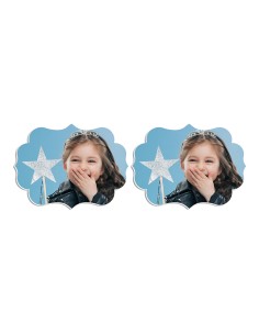 Full Colour Cupcaketoppers Front Eigen Foto: Frame 2 - 7,5cm