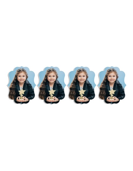 Full Colour Cupcaketoppers Front Eigen Foto: Frame 1 - 6 cm