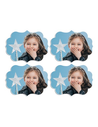 Full Colour Cupcaketoppers Front Eigen Foto: Frame 2 - 6 cm