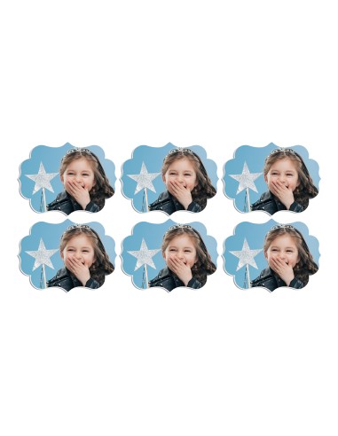 Full Colour Cupcaketoppers Front Eigen Foto: Frame 2 - 5 cm
