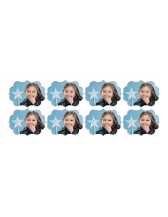 Full Colour Cupcaketoppers Front Eigen Foto: Frame 2 - 4 cm