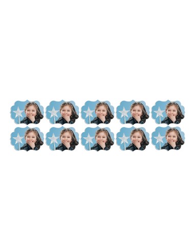 Full Colour Cupcaketoppers Front Eigen Foto: Frame 2 - 3,5cm