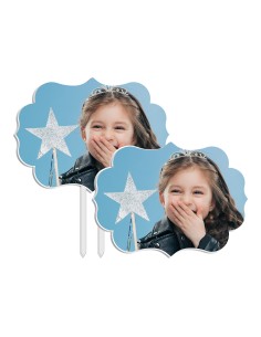 Full Colour Taarttopper Ontwerp op Maat: Frame 2