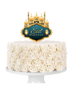 Full Colour Taarttopper op Maat: Eid Mubarak 2 2
