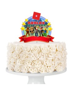 Full Colour Taarttopper op Maat: Roblox 1 2