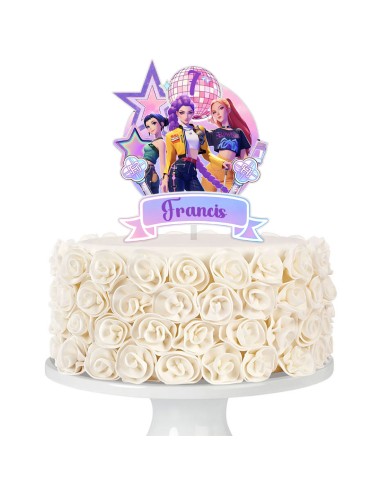 Full Colour Taarttopper op Maat: K-Pop Demon Hunters 1