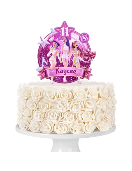 Full Colour Taarttopper op Maat: K-Pop Demon Hunters 2