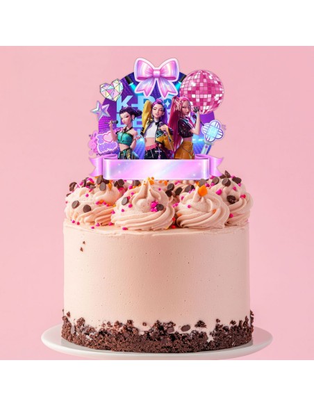 Full Colour Taarttopper op Maat: K-Pop Demon Hunters 3