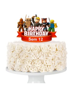 Full Colour Taarttopper op Maat: Roblox 2 2
