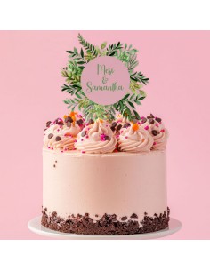 Full Colour Taarttopper op Maat: Blad 1 2