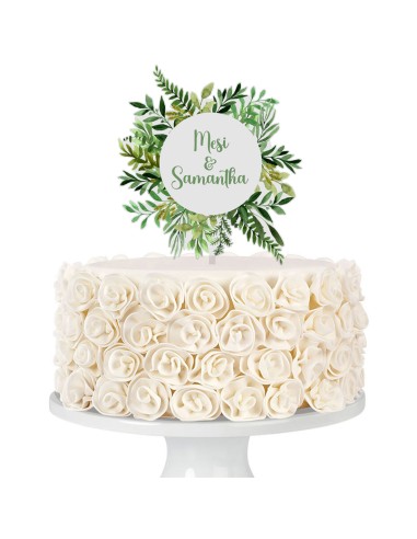 Full Colour Taarttopper op Maat: Blad 1