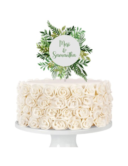 Full Colour Taarttopper op Maat: Blad 1