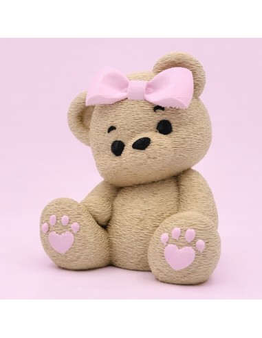 3D Taarttopper op Maat: Teddy Girl