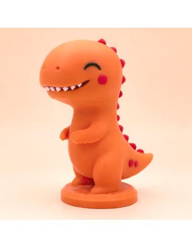 3D Taarttopper op Maat: Dino 2 - Oranje