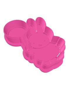 3D Uitsteker op Maat: Konijn en Ballon met Stempel 2